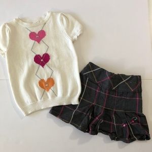Gymboree girls matching set